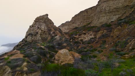 Drohnenansicht-Von-Torrey-Pines-Und-Blacks-Beach-Kalifornien