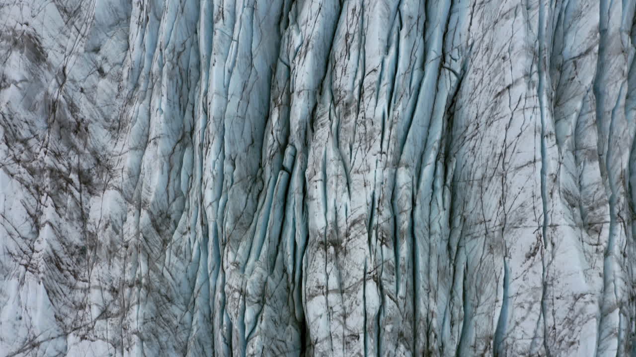 antena: glaciar desde arriba en islandia