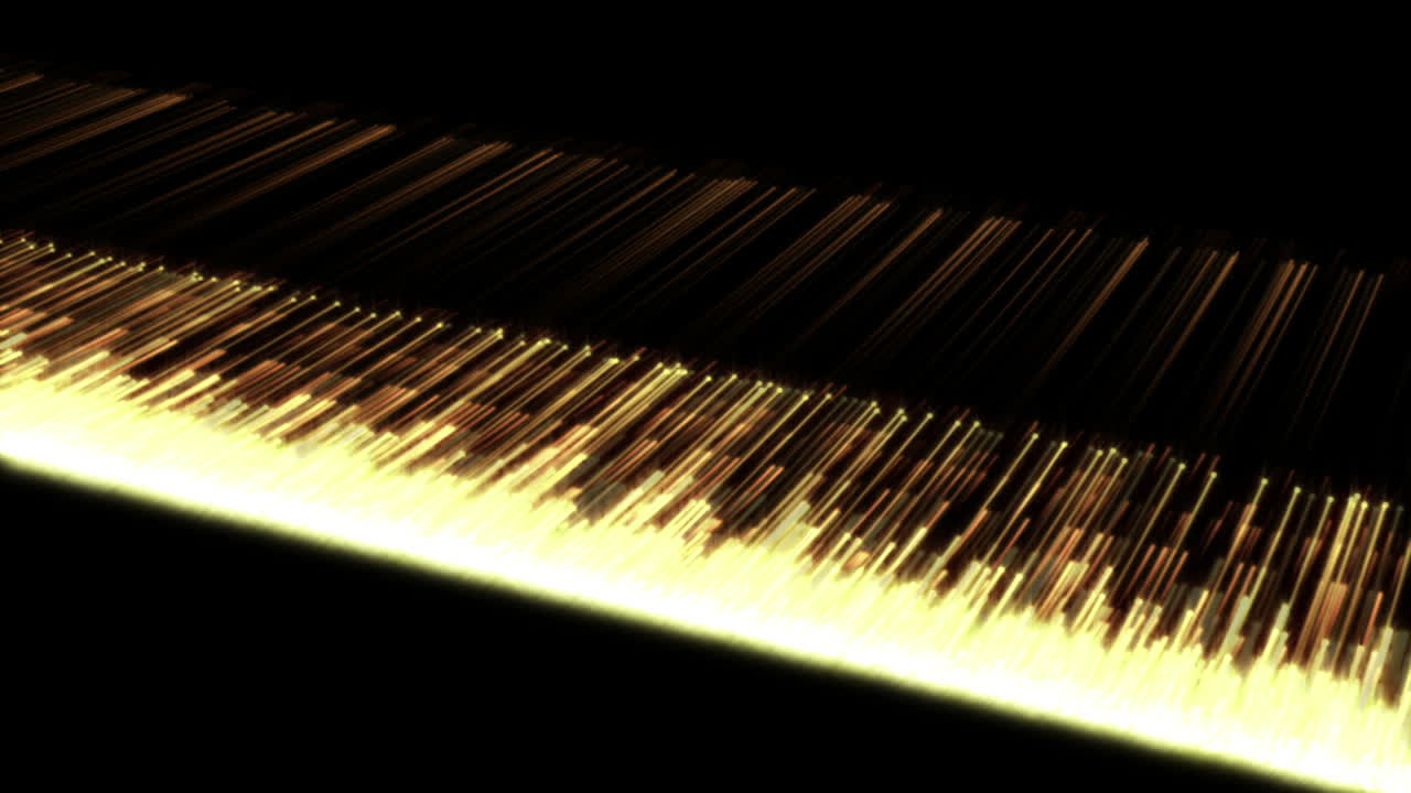 다중 노란색 선의 비디오