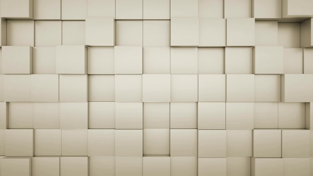 fondo abstracto con cubos. animación capaz de hacer bucles