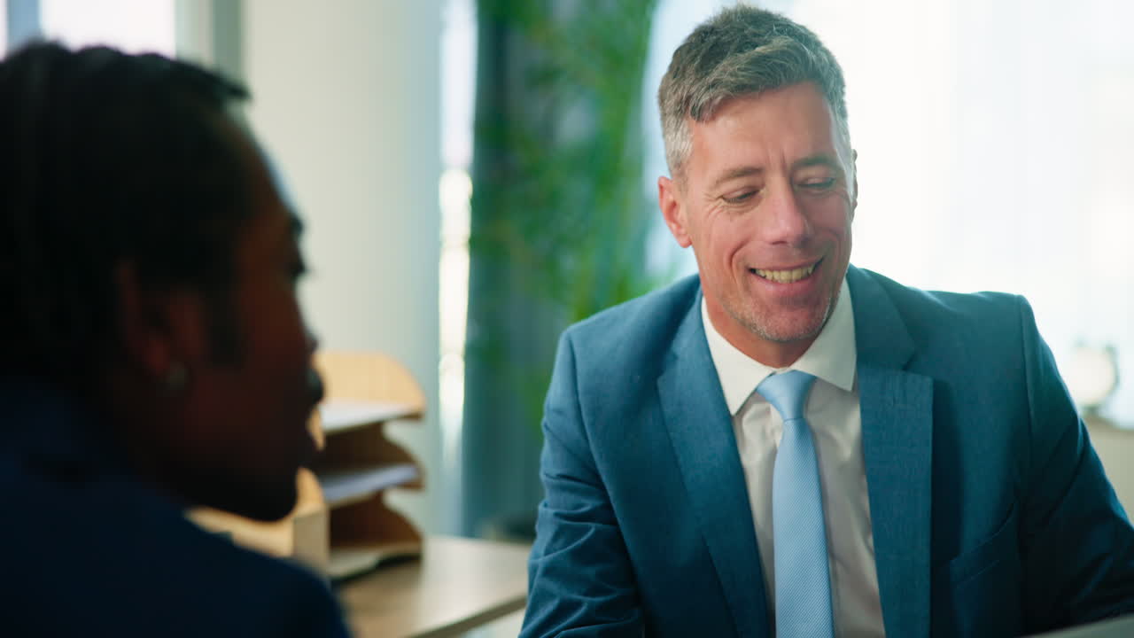 Businessman in a meeting