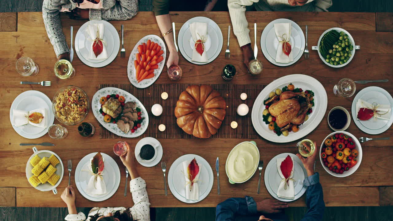 Here's to good food and good friends