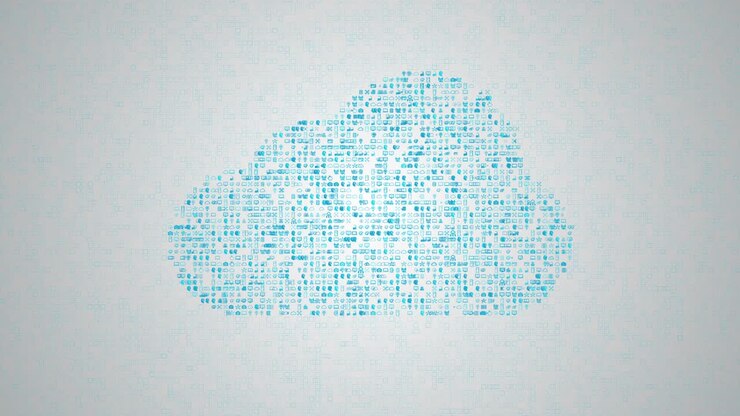 Cloud computing concept