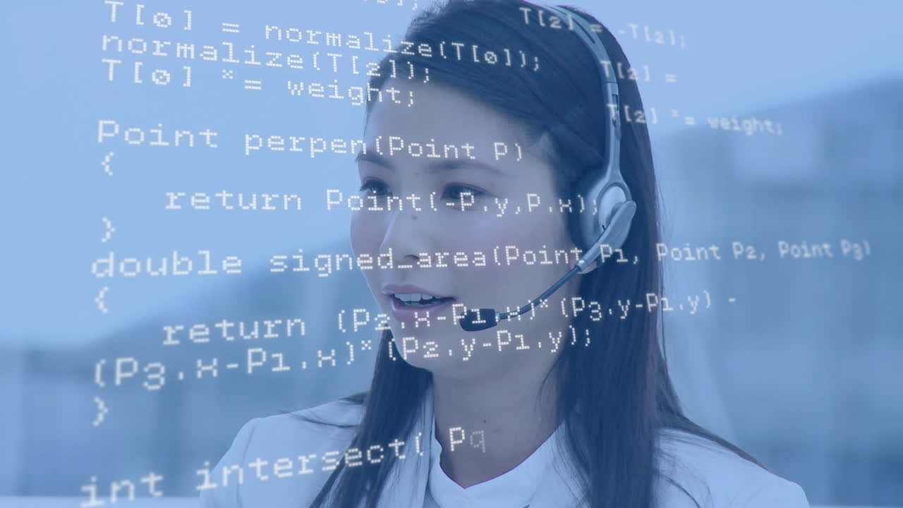 고객 서비스 담당자 및 프로그램 코드