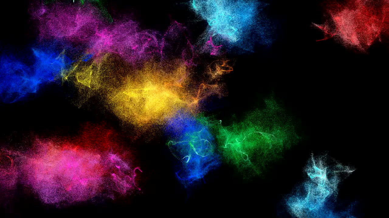 Fondo futurista de colores arcoíris