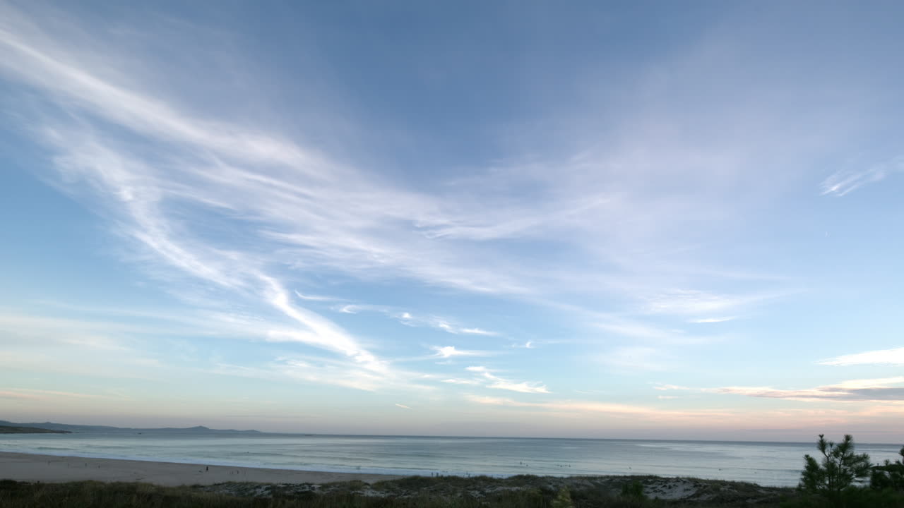 갈리시아 해변 일몰0