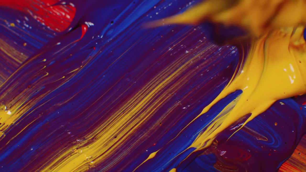 salpicaduras de pintura abstracta