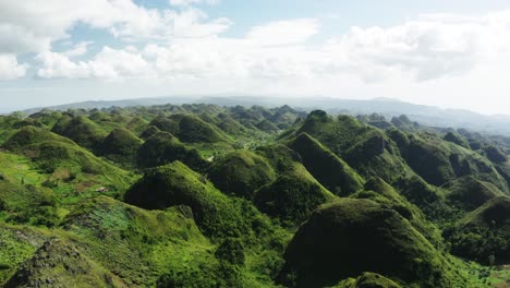 Chocolate-Hills-Auf-Cebu,-Philippinen