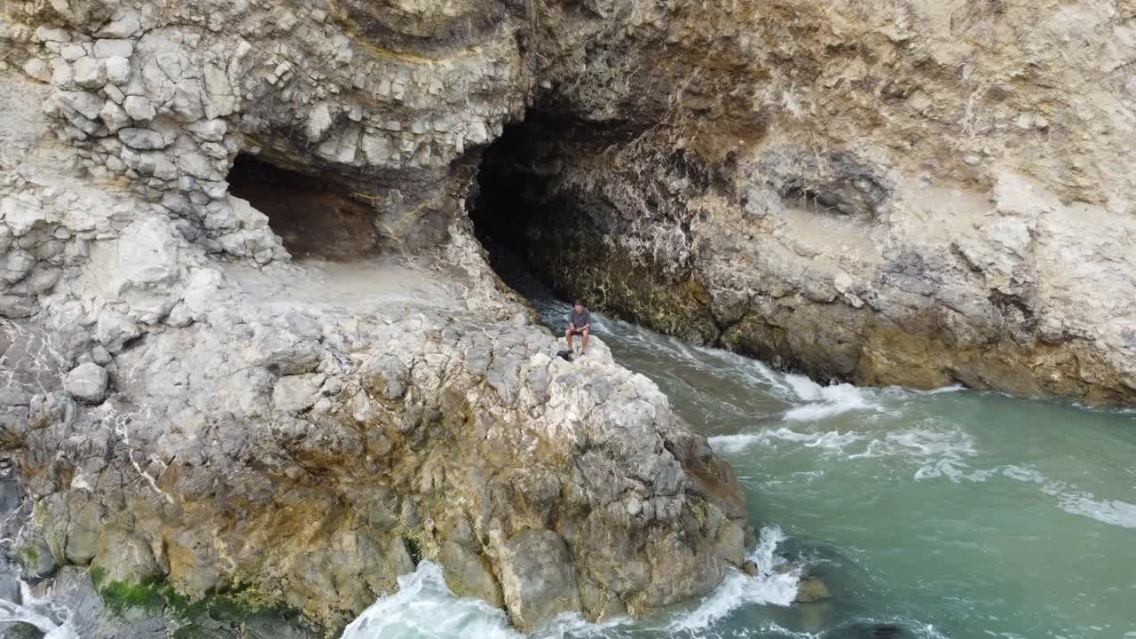 rancho palos verdes, california por drone 4k