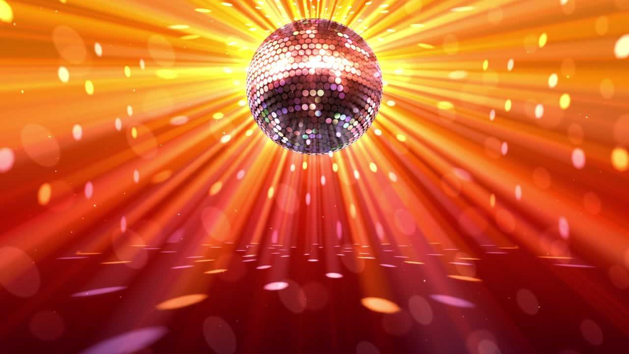 Mirror Ball Disco Lights Club Dance Party Glitter Sfondi