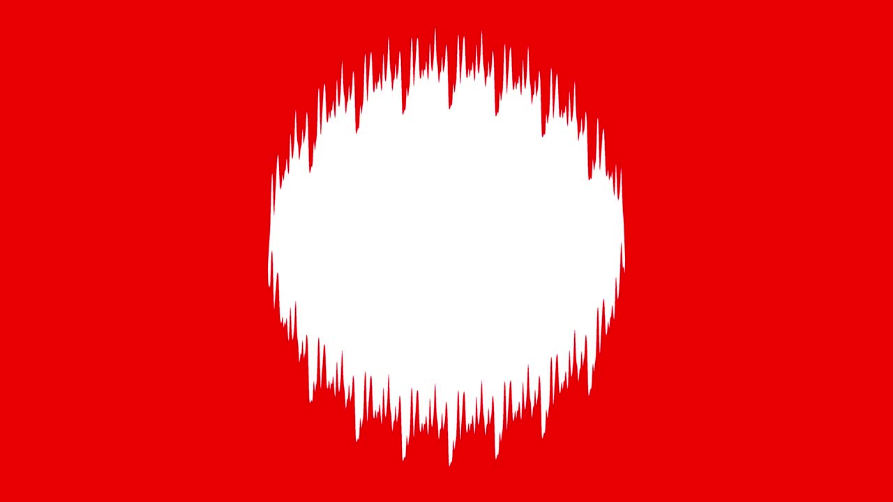 Fine wave loop material animation motion graphics