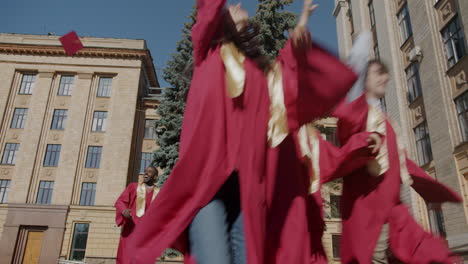 celebración del día de la graduación