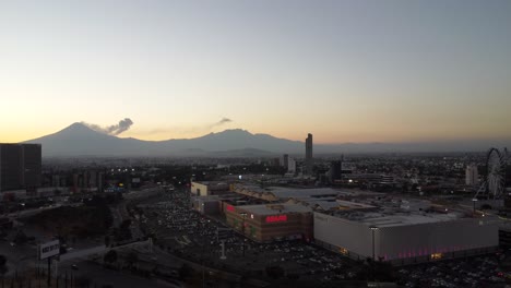 aerial view of angelopolis area puebla