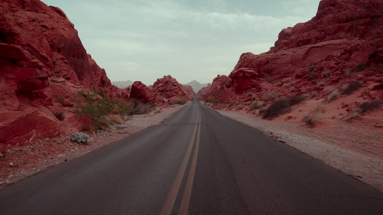Red Rock Road in Valley of Fire