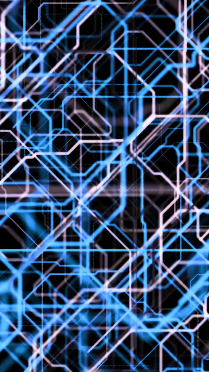 Abstract Circuit Board Pattern