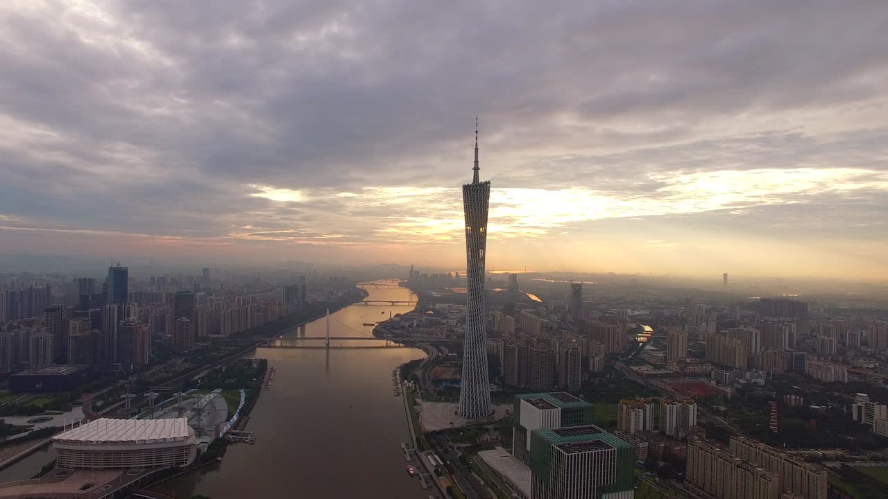 paisaje de la ciudad de guangzhou