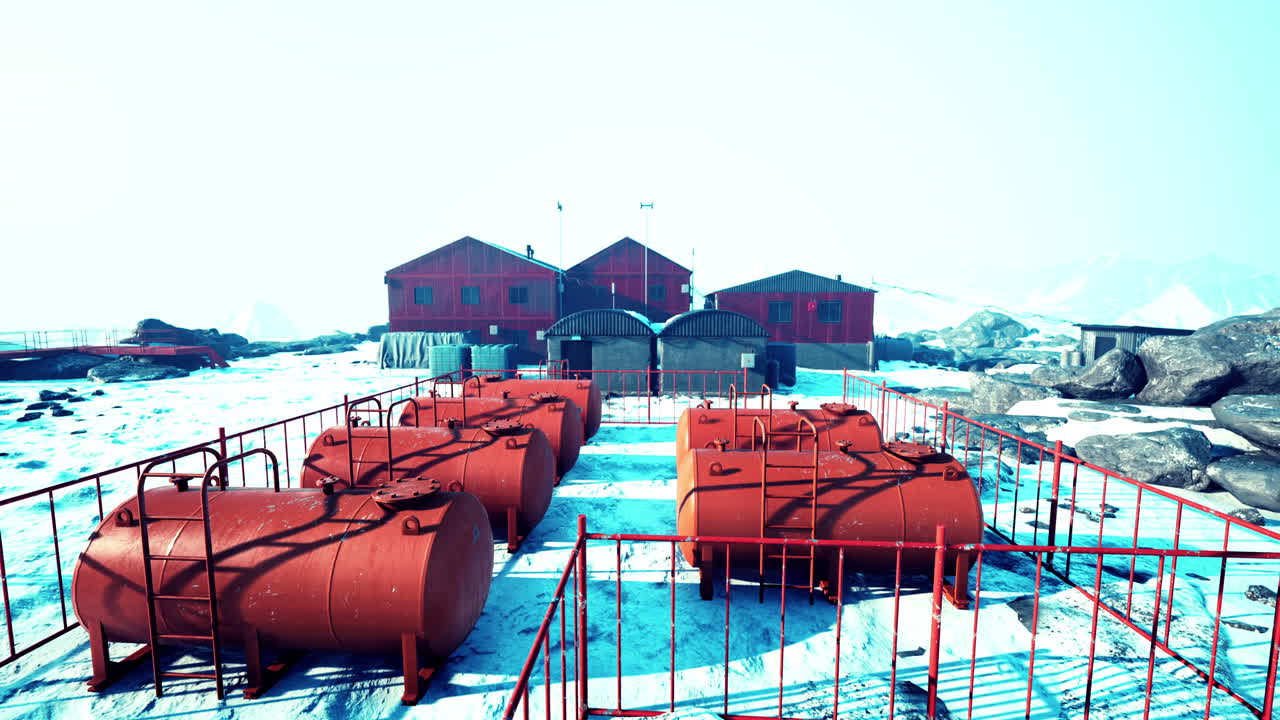 산 꼭대기 에 있는 기상국