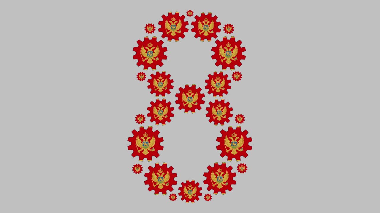 Numero otto montenegrino