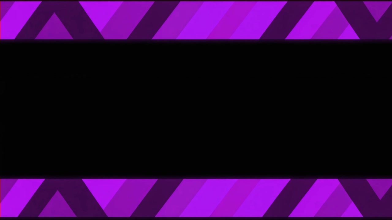 Abstract Purple Geometric Pattern Lower Third Overlay
