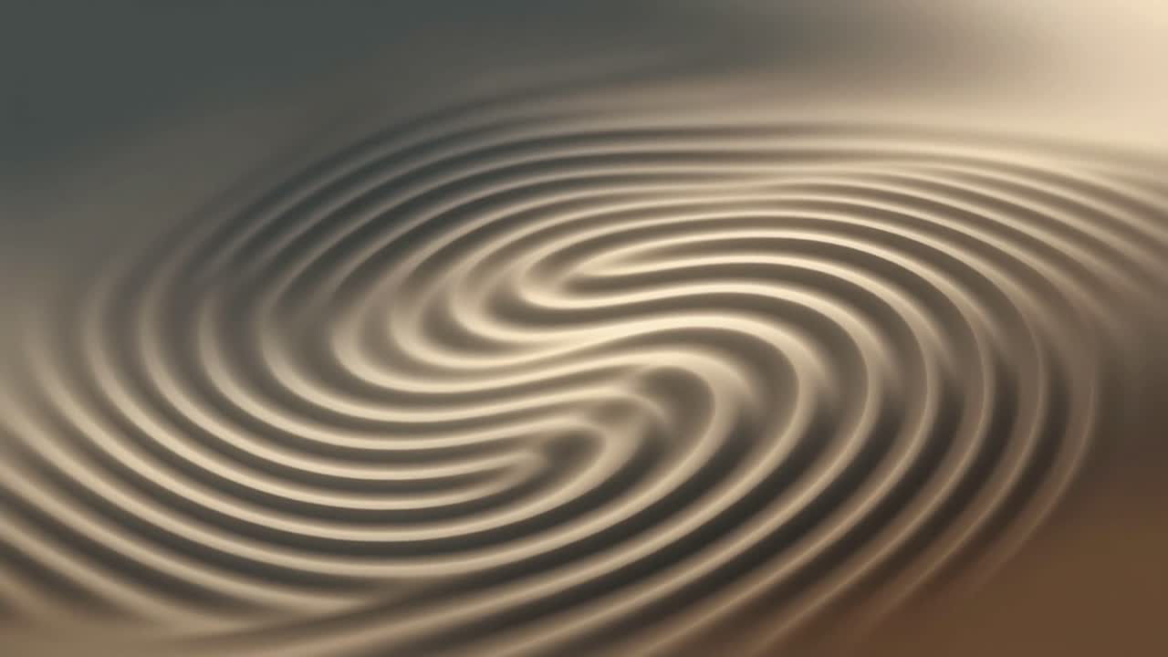 Abstract Swirling Ripple Pattern Background Loop