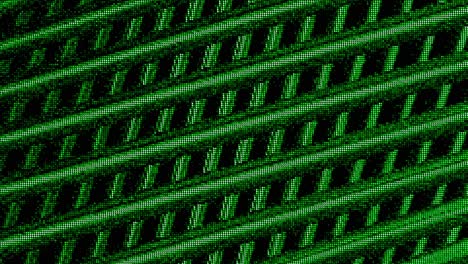 Abstract Green Digital Pattern