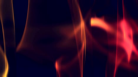 fondo de olas de fuego rojas