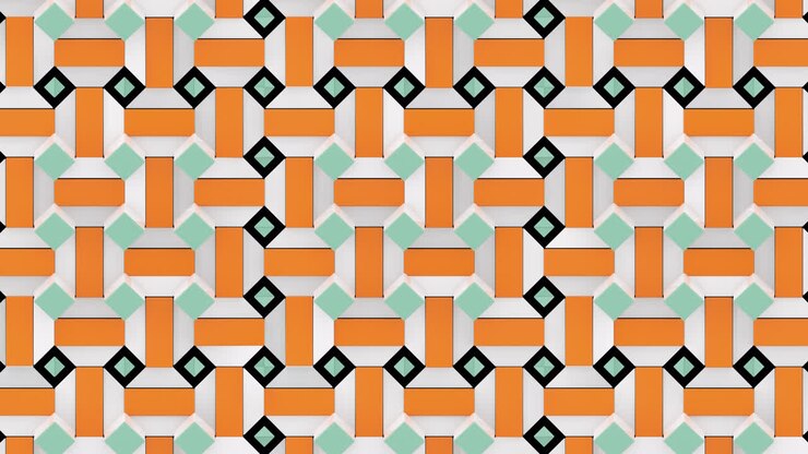 Background of Geometric Shapes, inspire in portuguese traditional tiles
