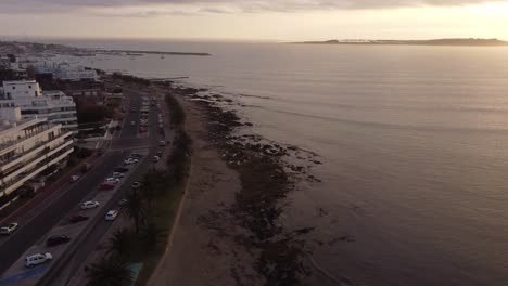 Establishing-shot-of-seaside-city-Punta-del-Este