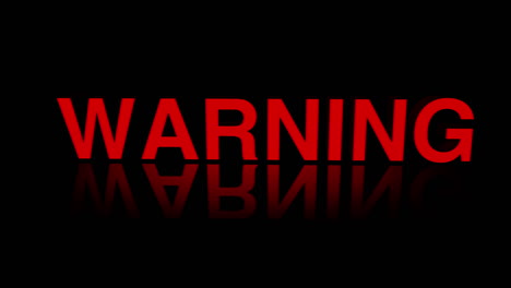 WARNING-Animation-from-Top-to-Bottom