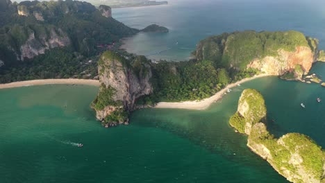 Pintoresca-Costa-De-Krabi,-Tailandia