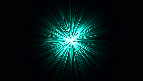 diseño gráfico de explosión de teal