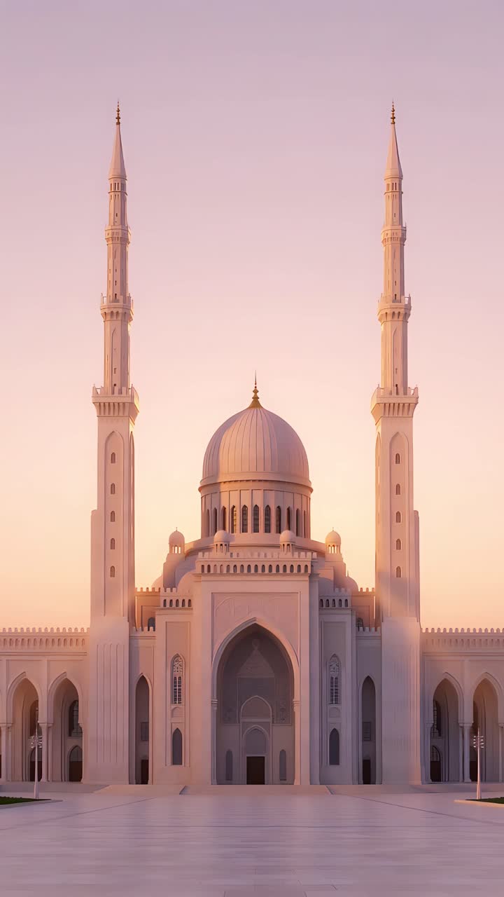 Eid al-Adha Moschea Sfondo islamico 4K