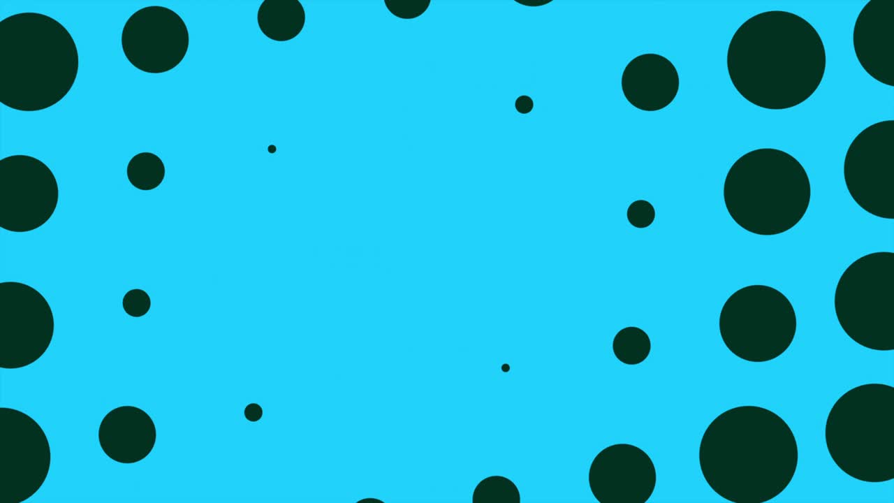 Gradient green circles pattern