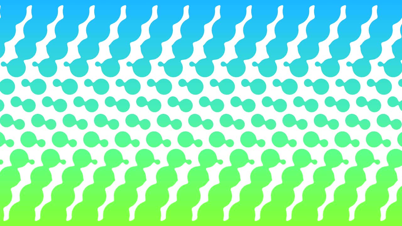 폴카 점 패턴 애니메이션, 모던 기하학 서클, 루프 애니메이션