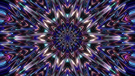 luz abstracta brillante que gobierna el color completo, caleidoscopio