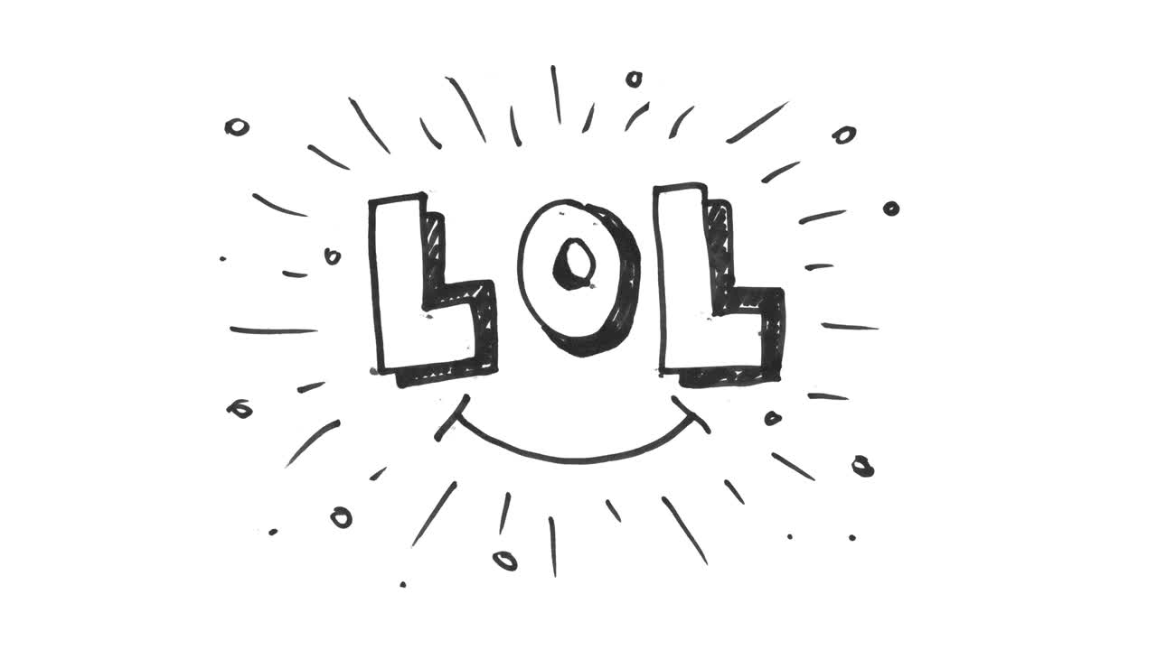 lol는 소리 높게 웃고, 도들 애니메이션의 줄임말입니다.