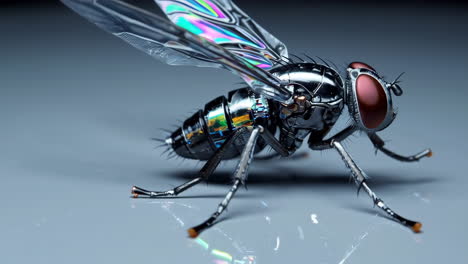 Futuristic Mechanical Fly