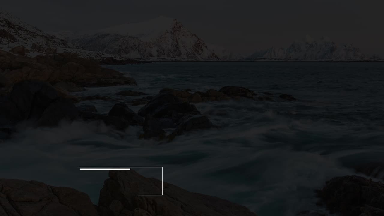 Winter Coastline in the Arctic
