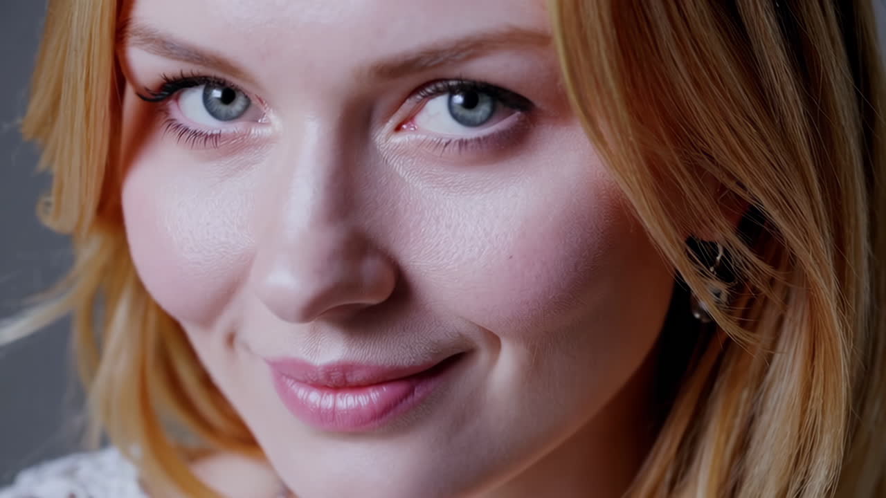 retrato en primer plano de una mujer