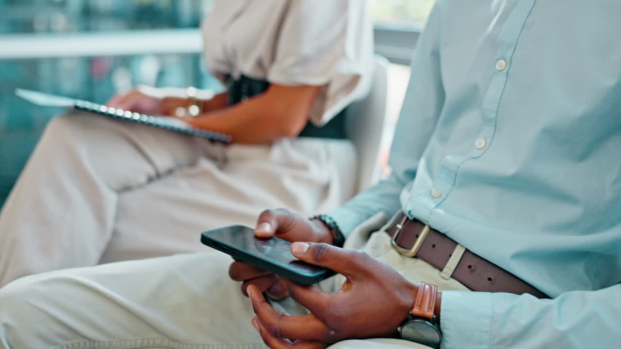 Job interview, business people