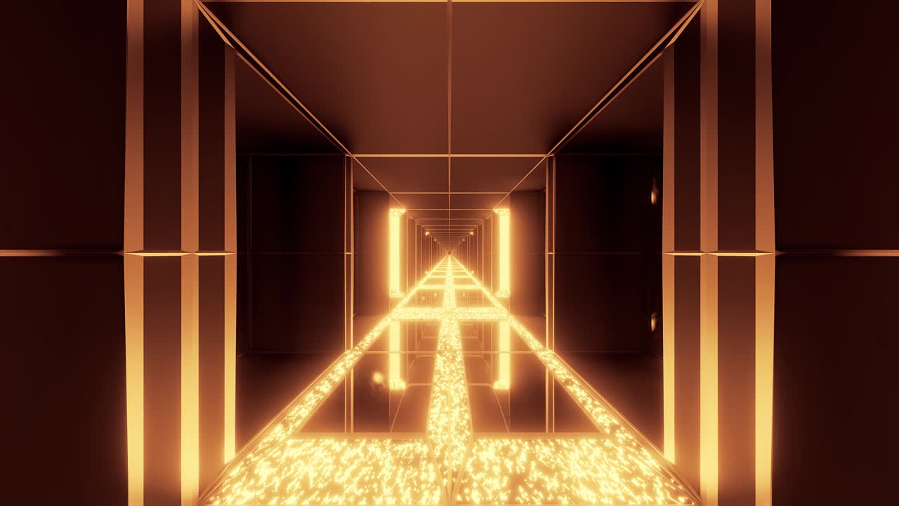 빛나는 다이아몬드와 함께 미래의 공상과학 우주 성전 크리스마스 텍스처 3d 일러스트 모션 배경 라이브 벽지 비주얼 vj 루프