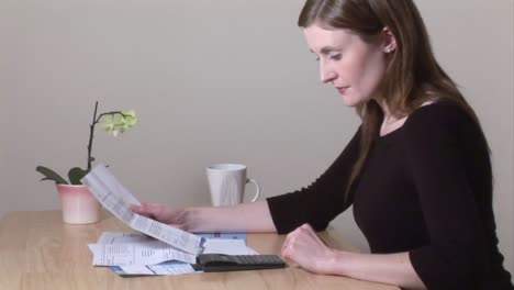 Stock-Footage-of-Woman-Working-at-Home