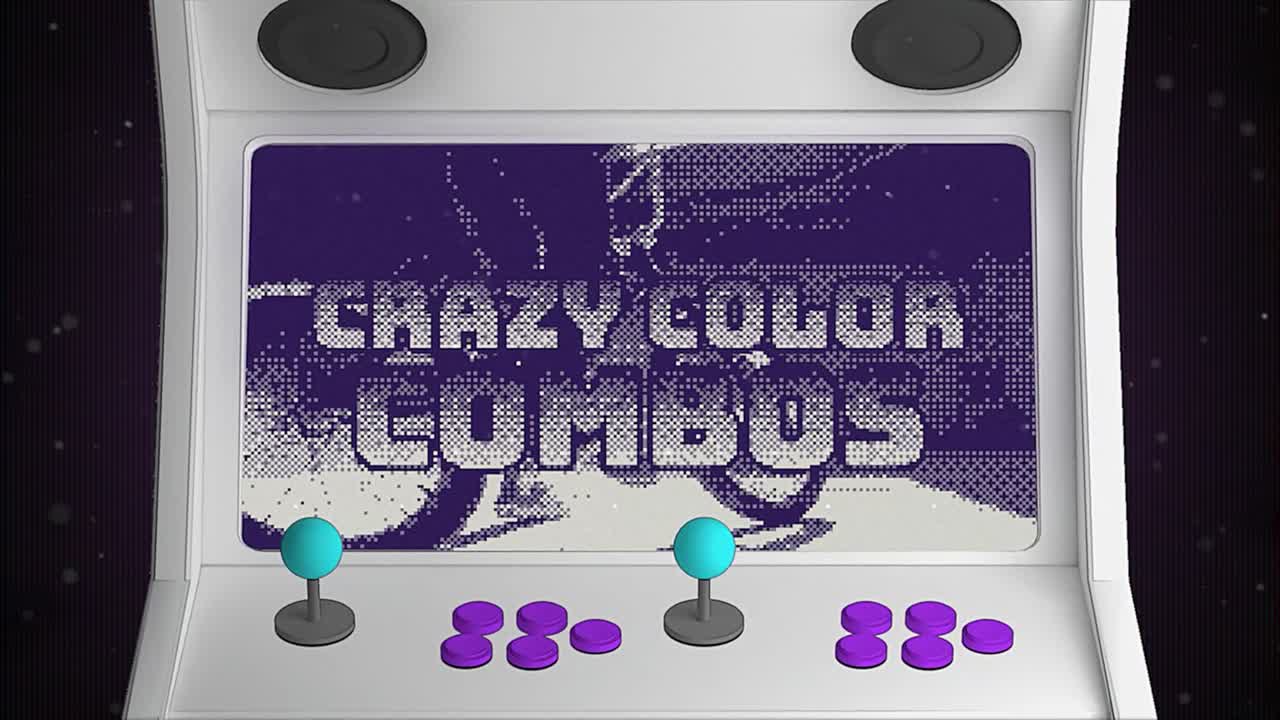 Retro Arcade Pixel Art