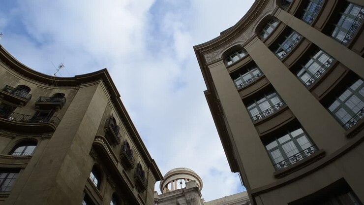 Nelle strade di Barcellona. Spagna.