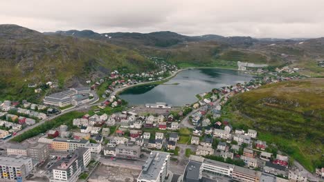 hammerfest city, finnmark, norway