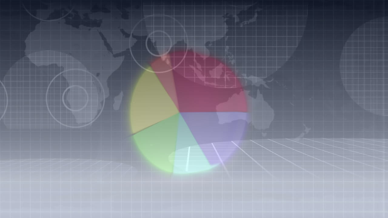 animación de las estadísticas con mapas del mundo y procesamiento de datos