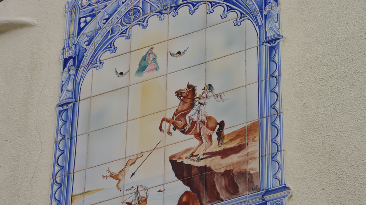 portugal_01 나자레 마을에 있는 나자레 전설 예술의 성모 성소 세뇨라