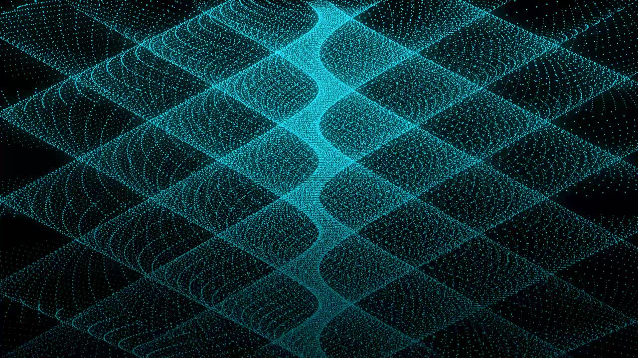 Light blue color Dot Shape Pattern animation motion graphics