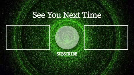 cool stylish end card ending screen motion graphics