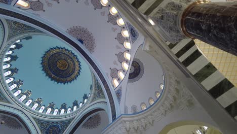 stunning interior of a mosque